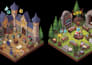 design isometric 2d game map pixel art tile map tabletop map design spritesheet